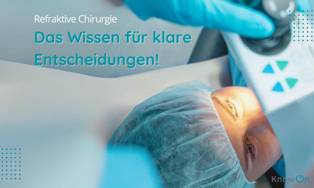 🔬👁️ Refraktive Chirurgie – KnowOn-Webinar am 27.05.2025 für MFAs ✨